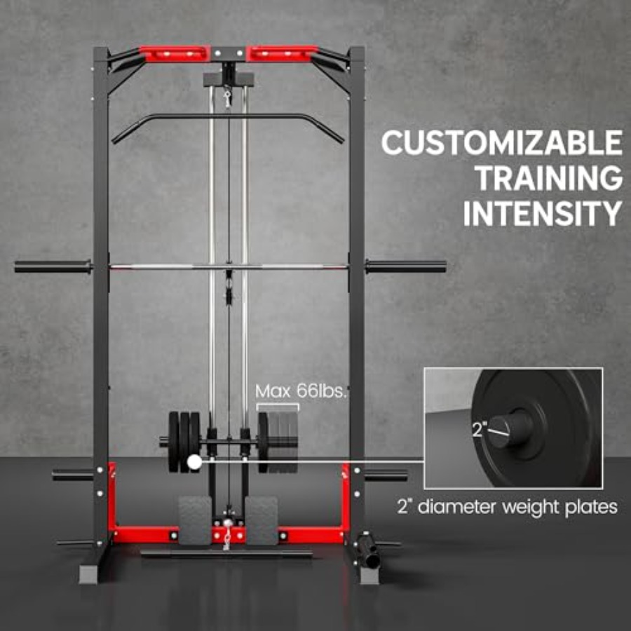 Power Cage Smith Machine Multi - Pull Up Bar ulasan dan harga