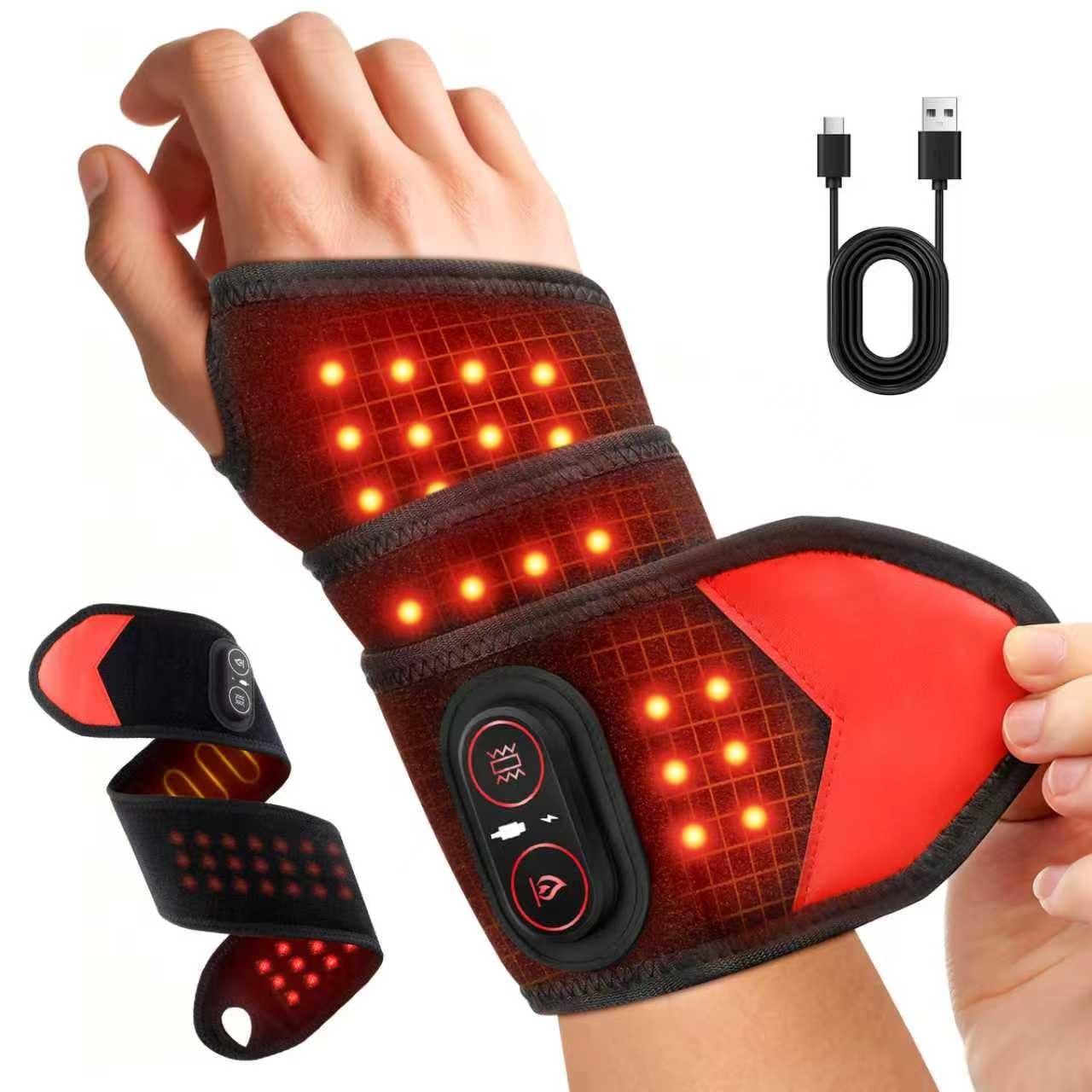 Portable Red Light Therapy Wra - Wrist Wraps ulasan dan harga