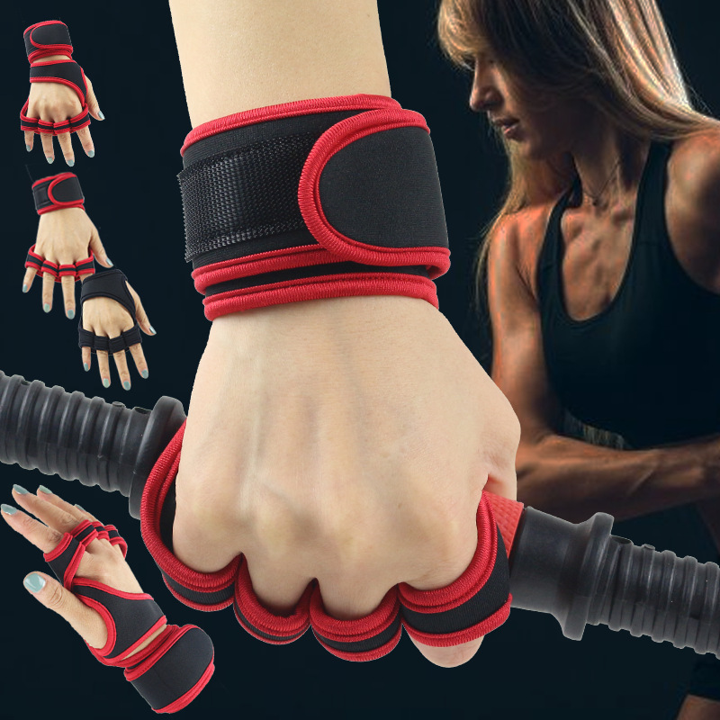 Fitness Men Women Gloves Gym W - Weightlifting Gloves ulasan dan harga