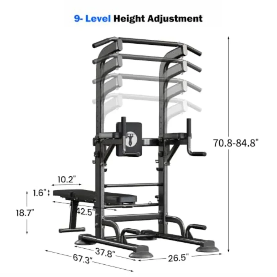 Power Tower Pull Up Bar Statio - Pull Up Bar ulasan dan harga