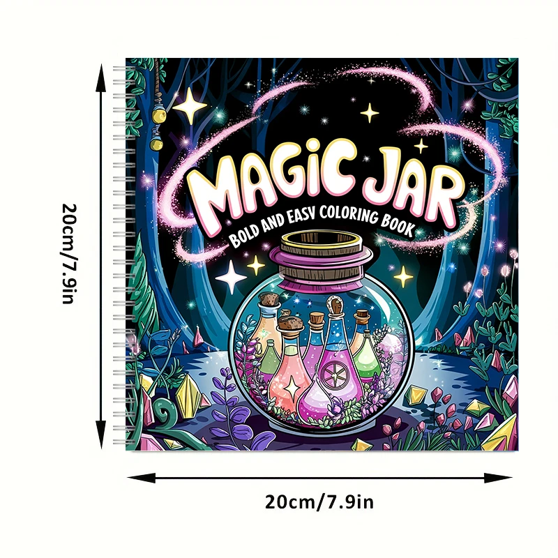 Coloring Book Magic Jar for Ad - Chalk Bag ulasan dan harga