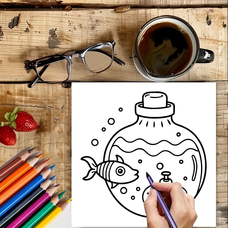 Coloring Book Magic Jar for Ad - Chalk Bag ulasan dan harga