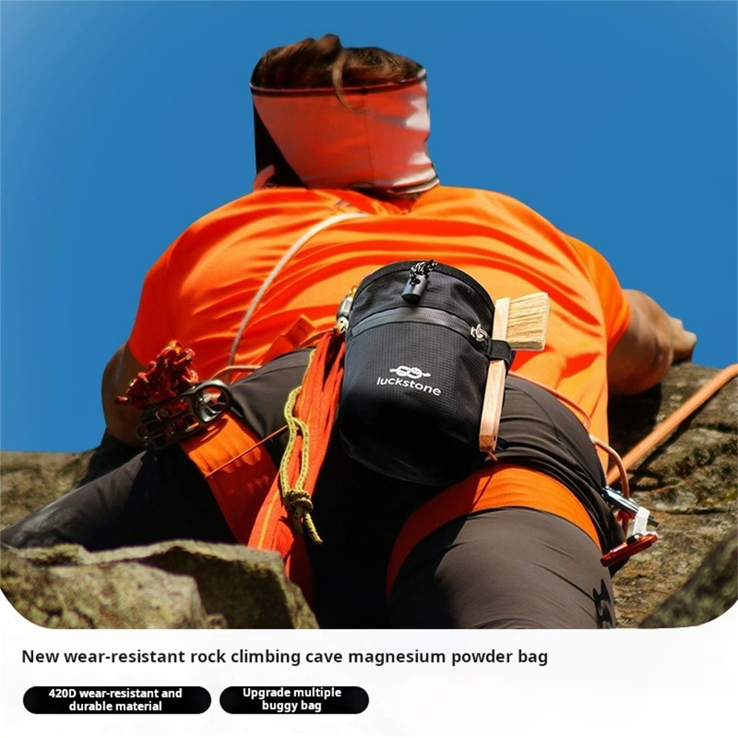 5Pcs/Lot Outdoor Bouldering Ro - Chalk Bag ulasan dan harga