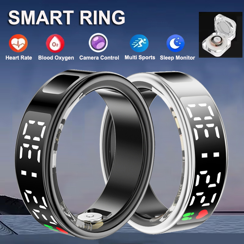 Smart Ring Heart Rate Blood Ox - Gymnastic Ring ulasan dan harga