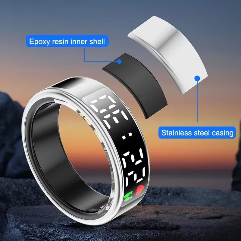 Smart Ring Heart Rate Blood Ox - Gymnastic Ring ulasan dan harga