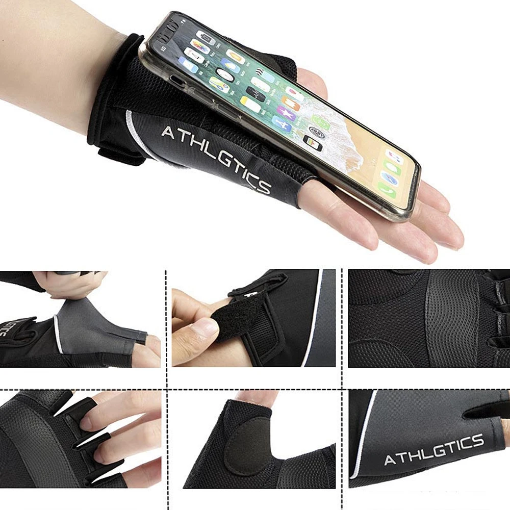 1Pair Breathable Workout Glove - Weightlifting Gloves ulasan dan harga