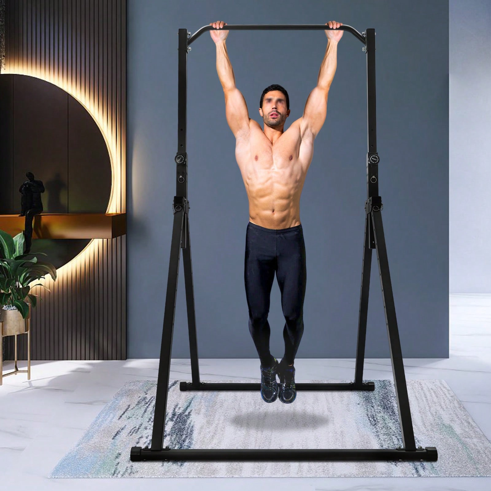 Triangular Pull Up Station Pul - Pull Up Bar ulasan dan harga