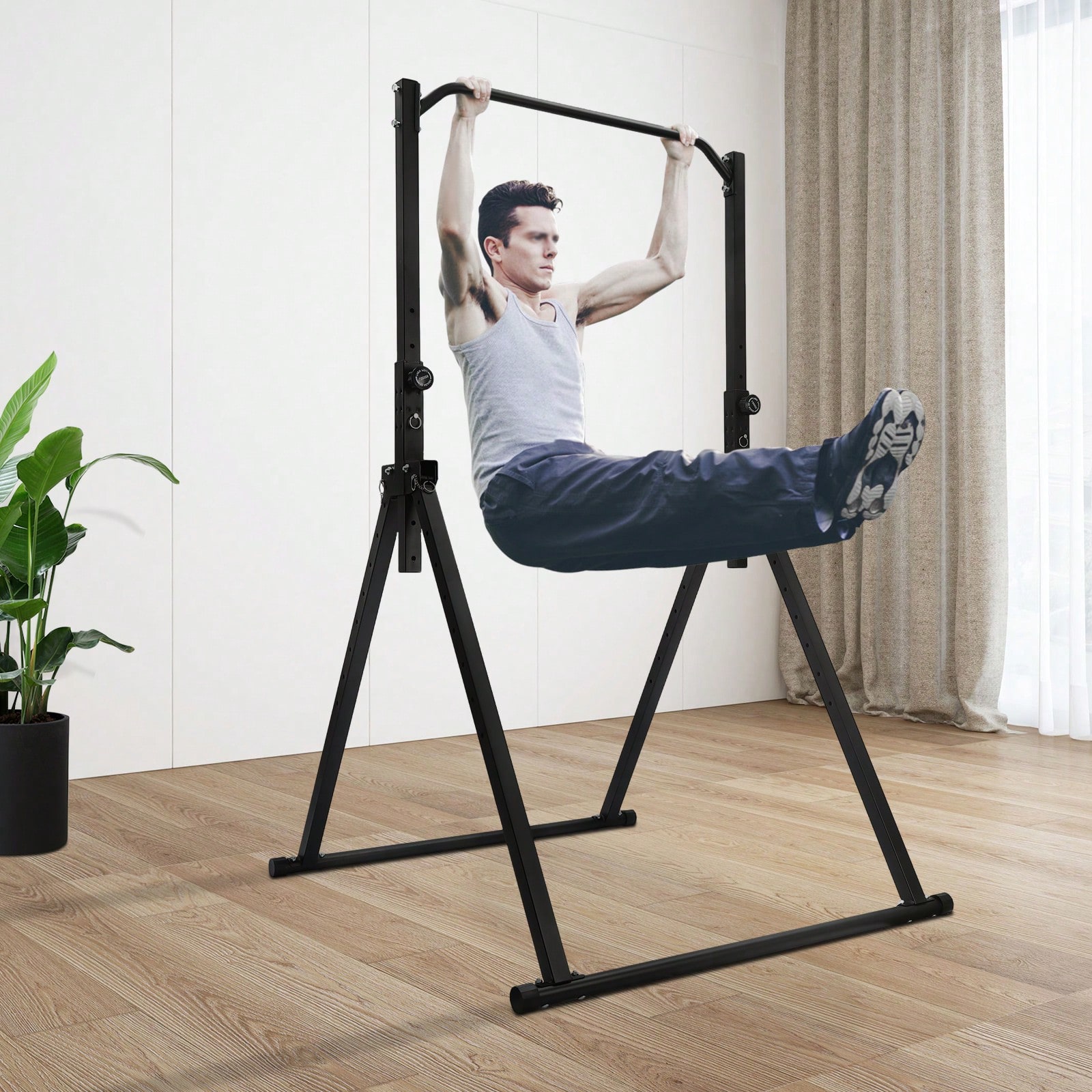 Triangular Pull Up Station Pul - Pull Up Bar ulasan dan harga