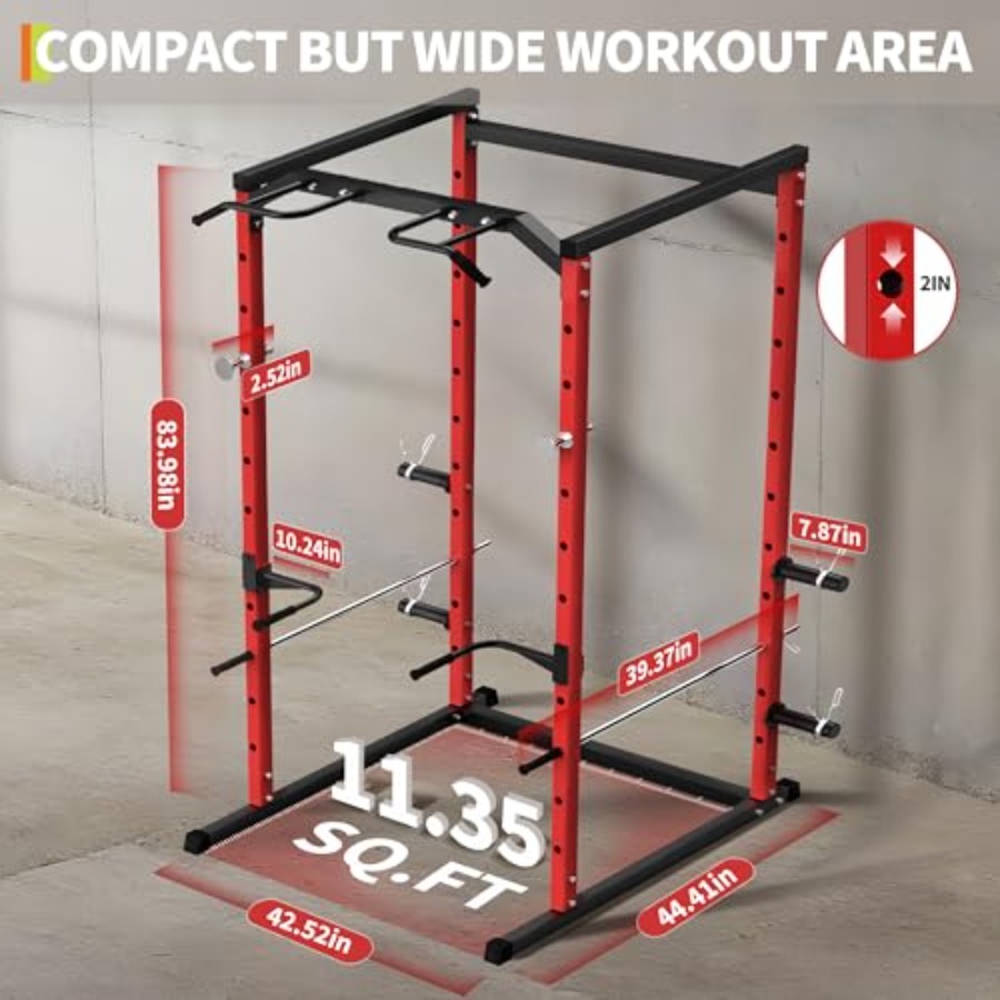 Heavy-Duty Power Cage with Pul - Pull Up Bar ulasan dan harga