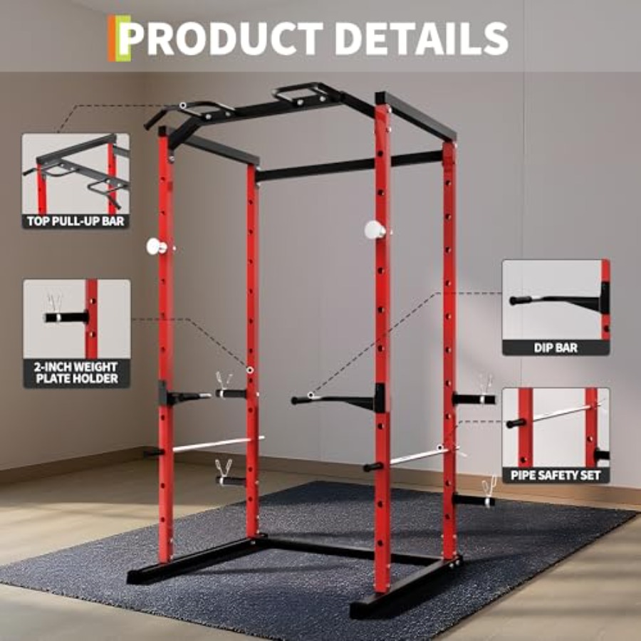 Heavy-Duty Power Cage with Pul - Pull Up Bar ulasan dan harga