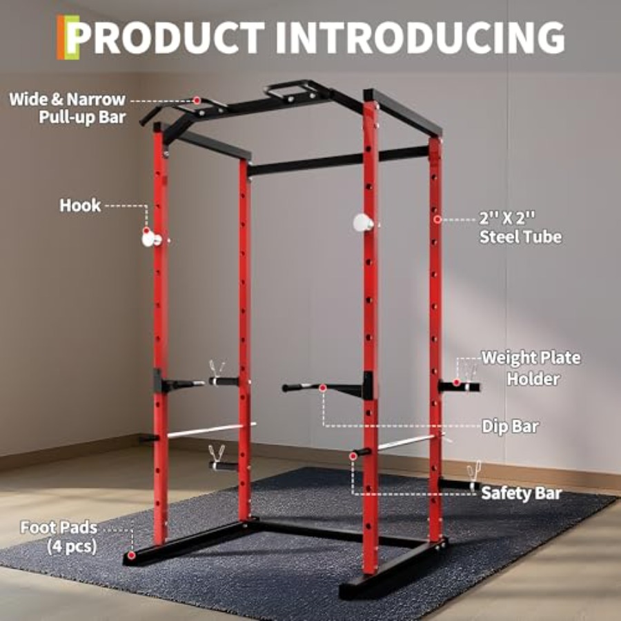 Heavy-Duty Power Cage with Pul - Pull Up Bar ulasan dan harga