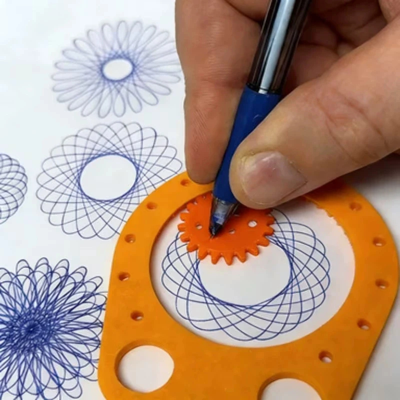 Spirograph Geometric Drawing T - Chalk Bag ulasan dan harga