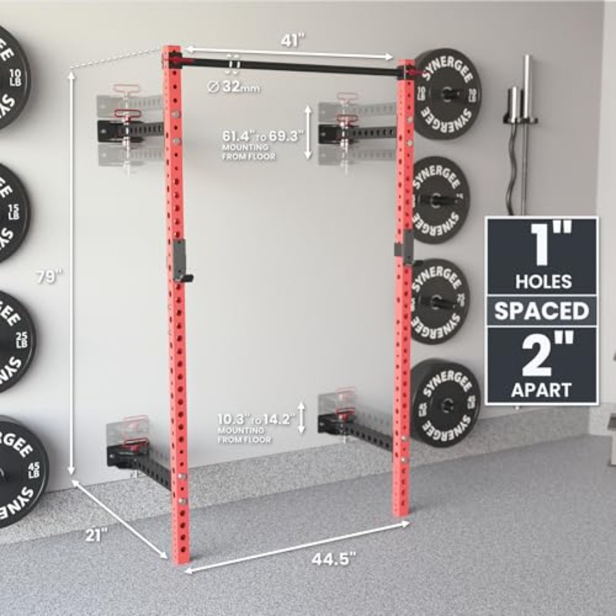 2200 Series Folding Squat Rack - Pull Up Bar ulasan dan harga
