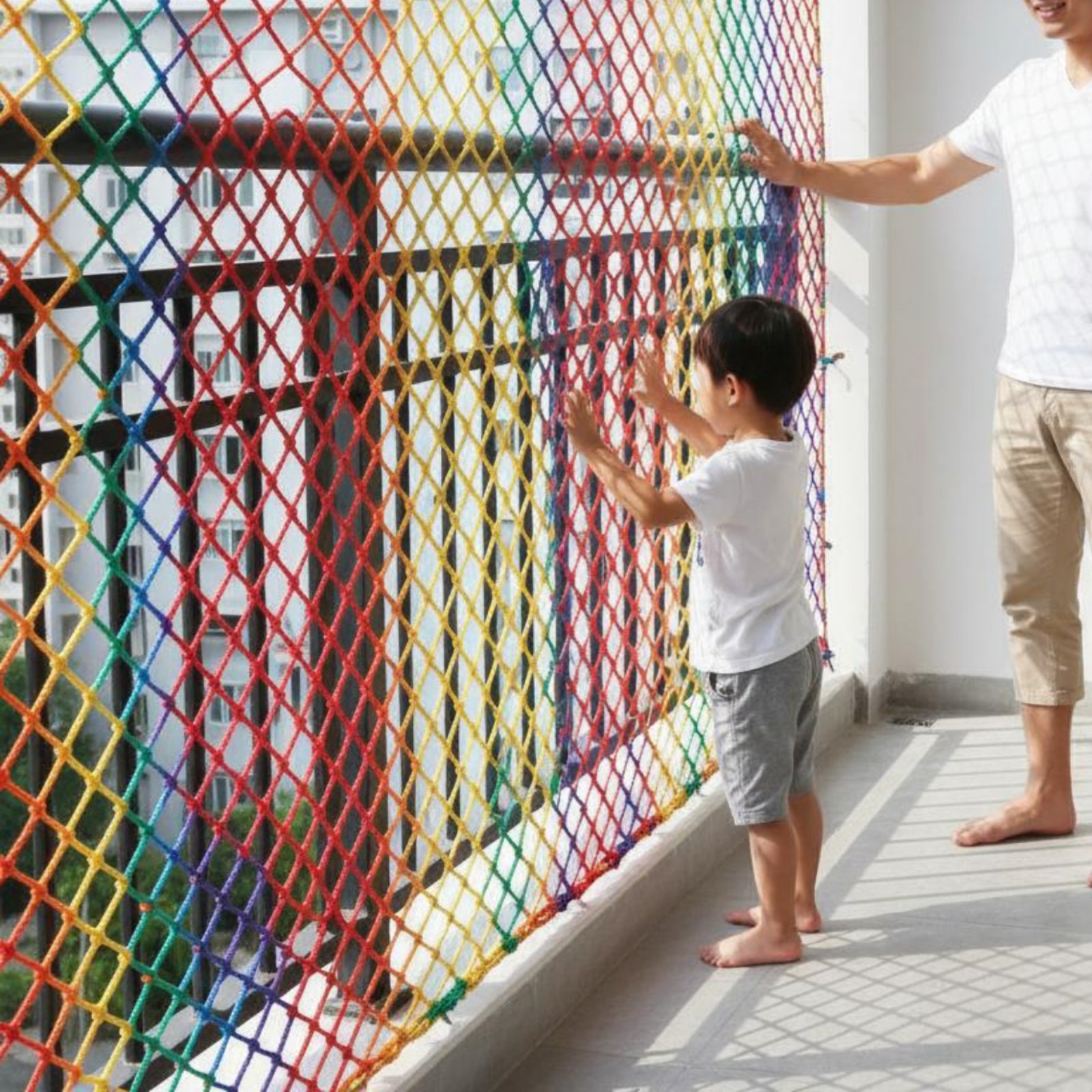 Child Anti-Fall Net Multi-Colo - Rope Climb ulasan dan harga