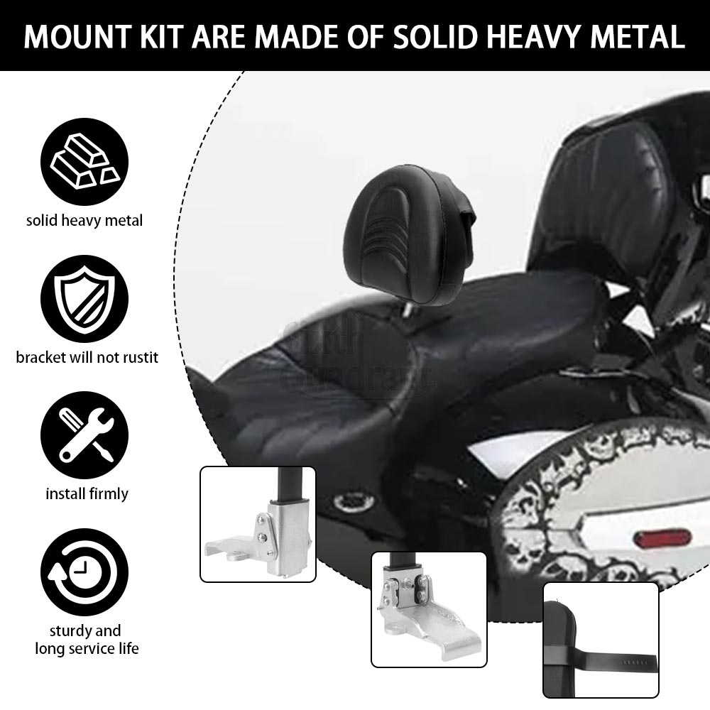Motorcycle Seat Backrest Passe - Crossfit Victory ulasan dan harga