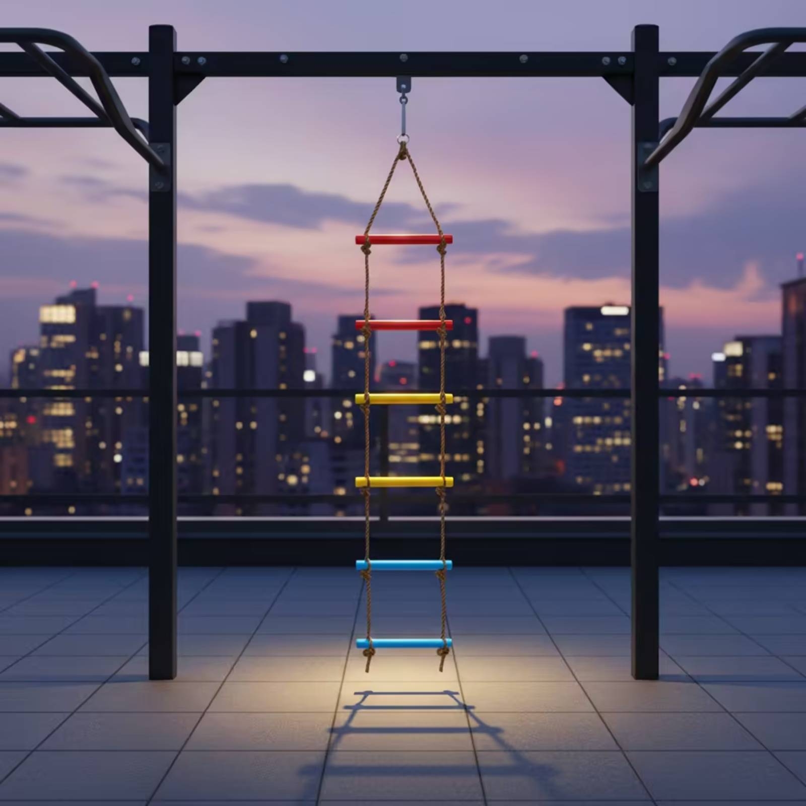 Climbing Rope Ladder with Plas - Rope Climb ulasan dan harga