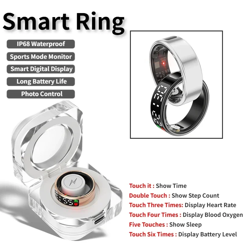 SR08 Smart Ring For Men Women  - Gymnastic Ring ulasan dan harga