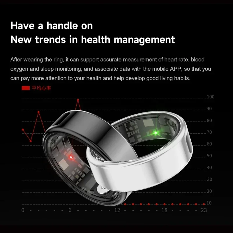 SR08 Smart Ring For Men Women  - Gymnastic Ring ulasan dan harga