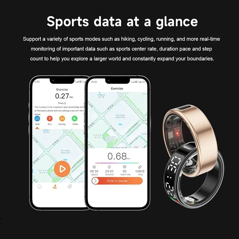 SR08 Smart Ring For Men Women  - Gymnastic Ring ulasan dan harga