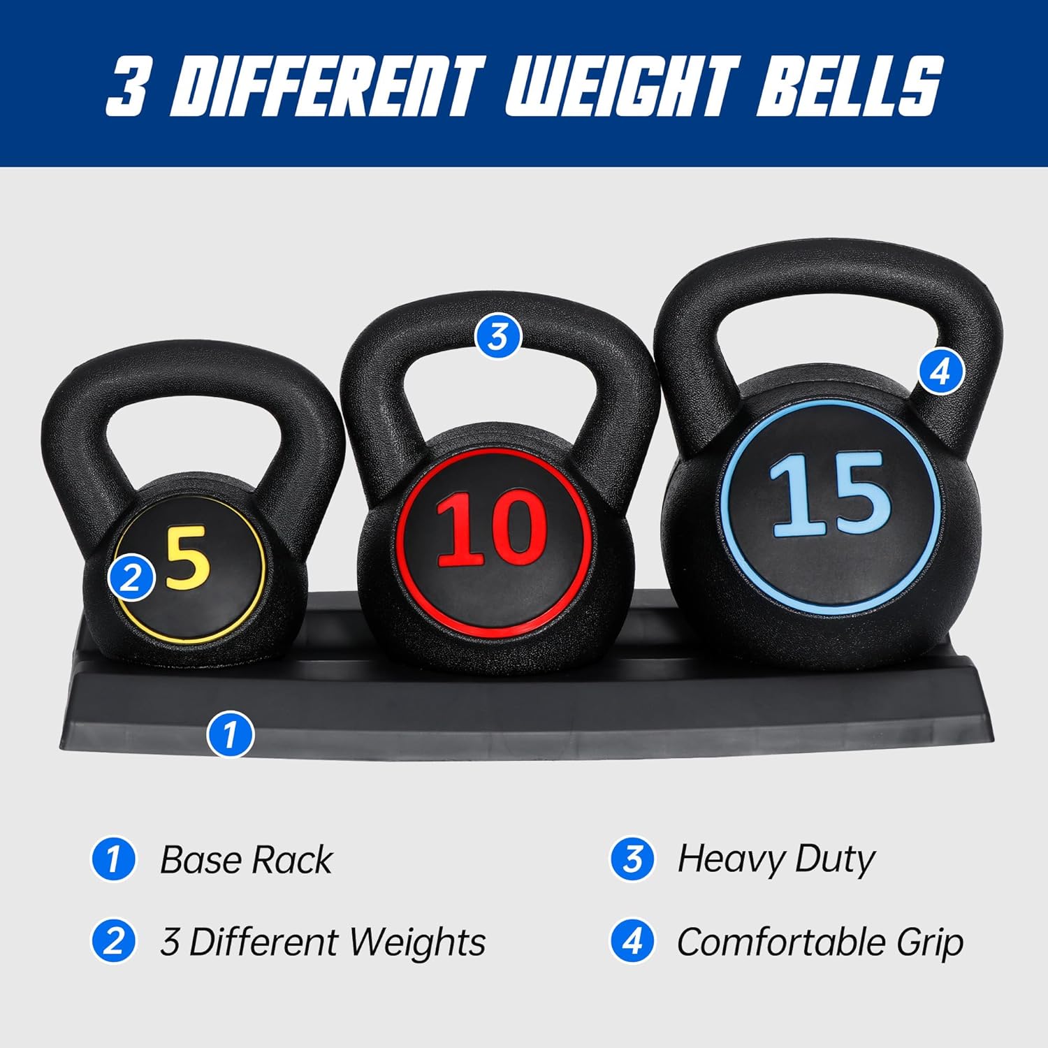 IUNNDS Wholesale 5kg 10kg 15kg - Kettlebell ulasan dan harga