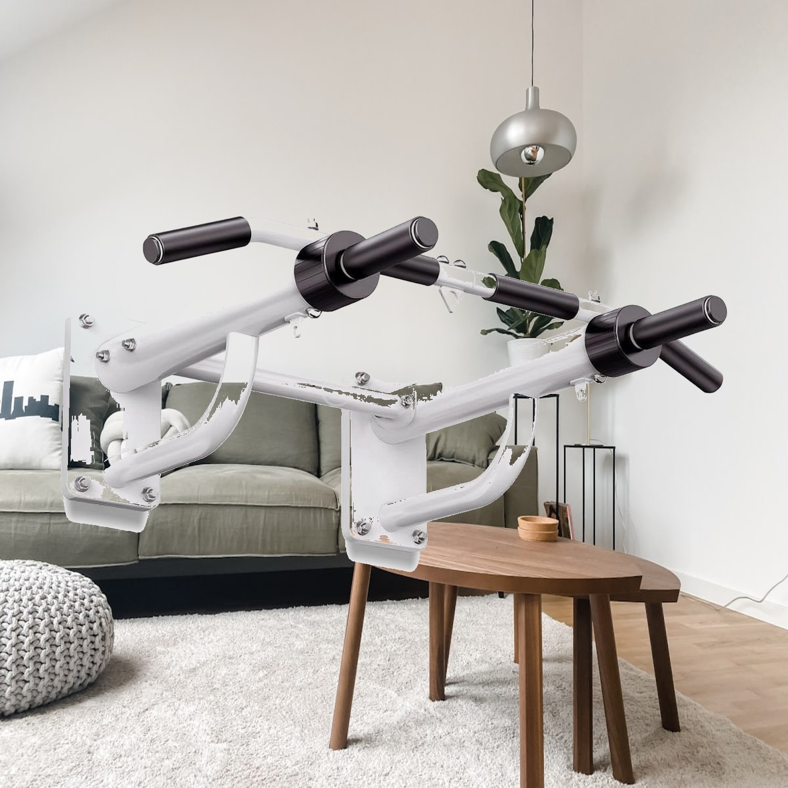 Wall-Mounted Pull-up Bar Long- - Pull Up Bar ulasan dan harga