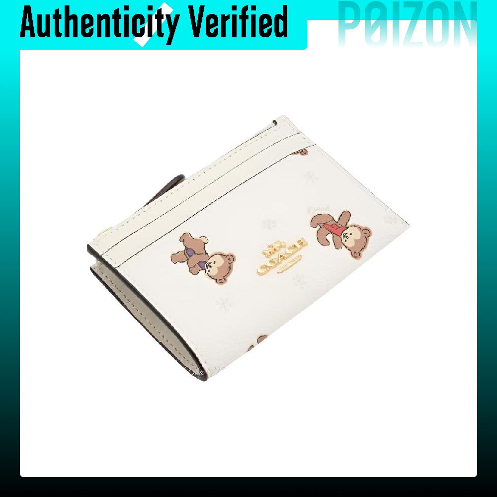 COACH Skinny Id Case Coated Ca - Chalk Bag ulasan dan harga