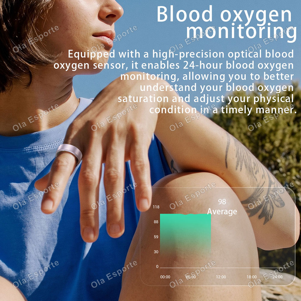 Smart Ring Heart Rate Blood Ox - Gymnastic Ring ulasan dan harga