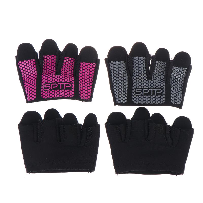 1Pair Gym Fitness Half Finger  - Weightlifting Gloves ulasan dan harga