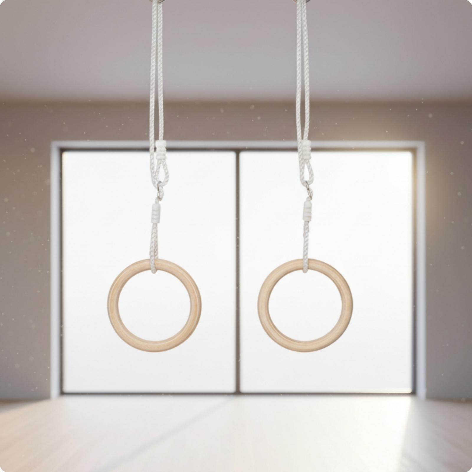 Adjustable Children Gymnastic  - Gymnastic Ring ulasan dan harga
