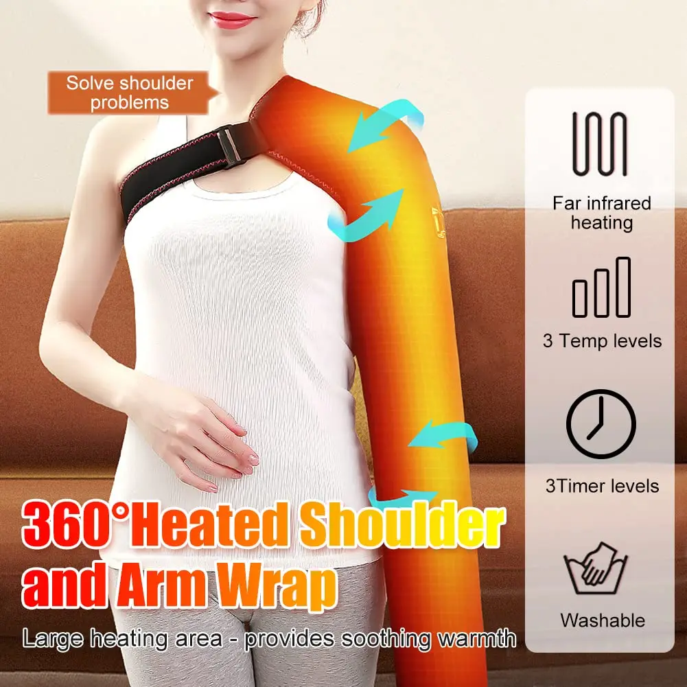 Long Arm Heating Massage Suppo - Wrist Wraps ulasan dan harga