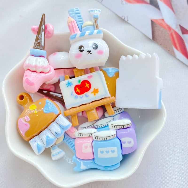 10Pcs New Cute Resin Cartoon C - Chalk Bag ulasan dan harga