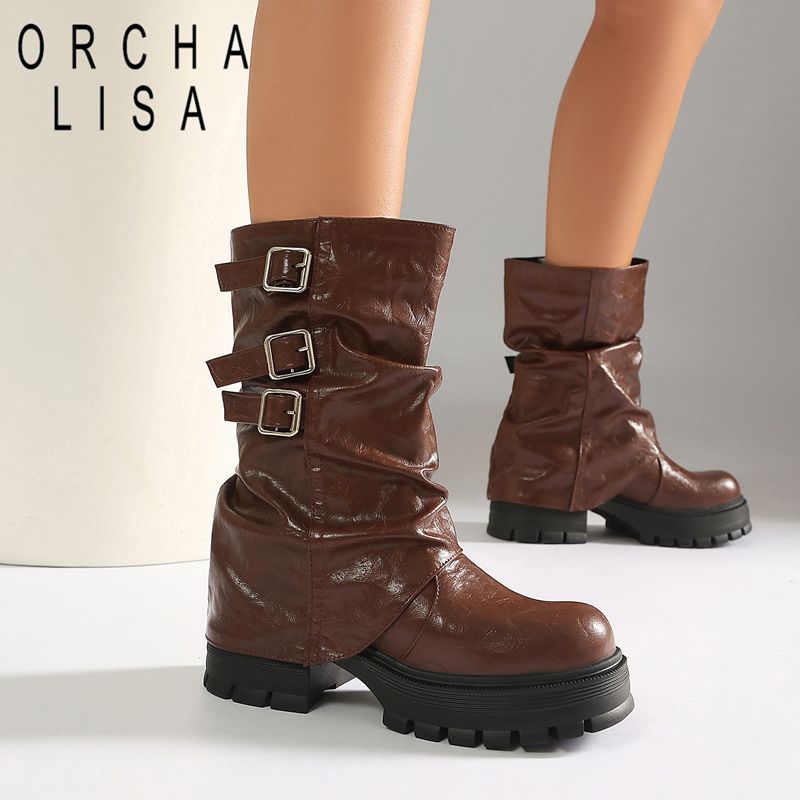 ORCHA LISA Womens Footwear Mid - Lifting Belt ulasan dan harga