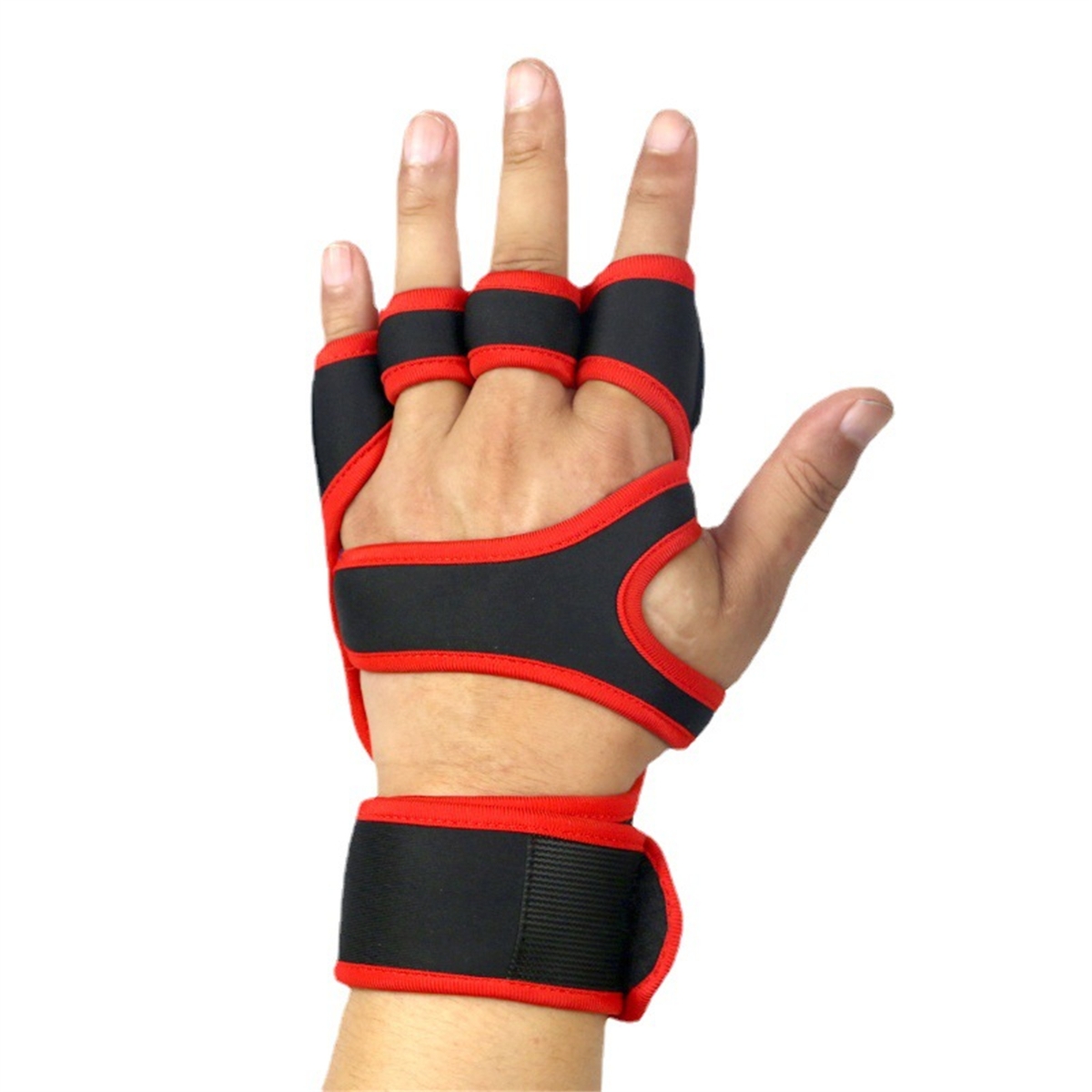 1 pair Sports cross training c - Weightlifting Gloves ulasan dan harga
