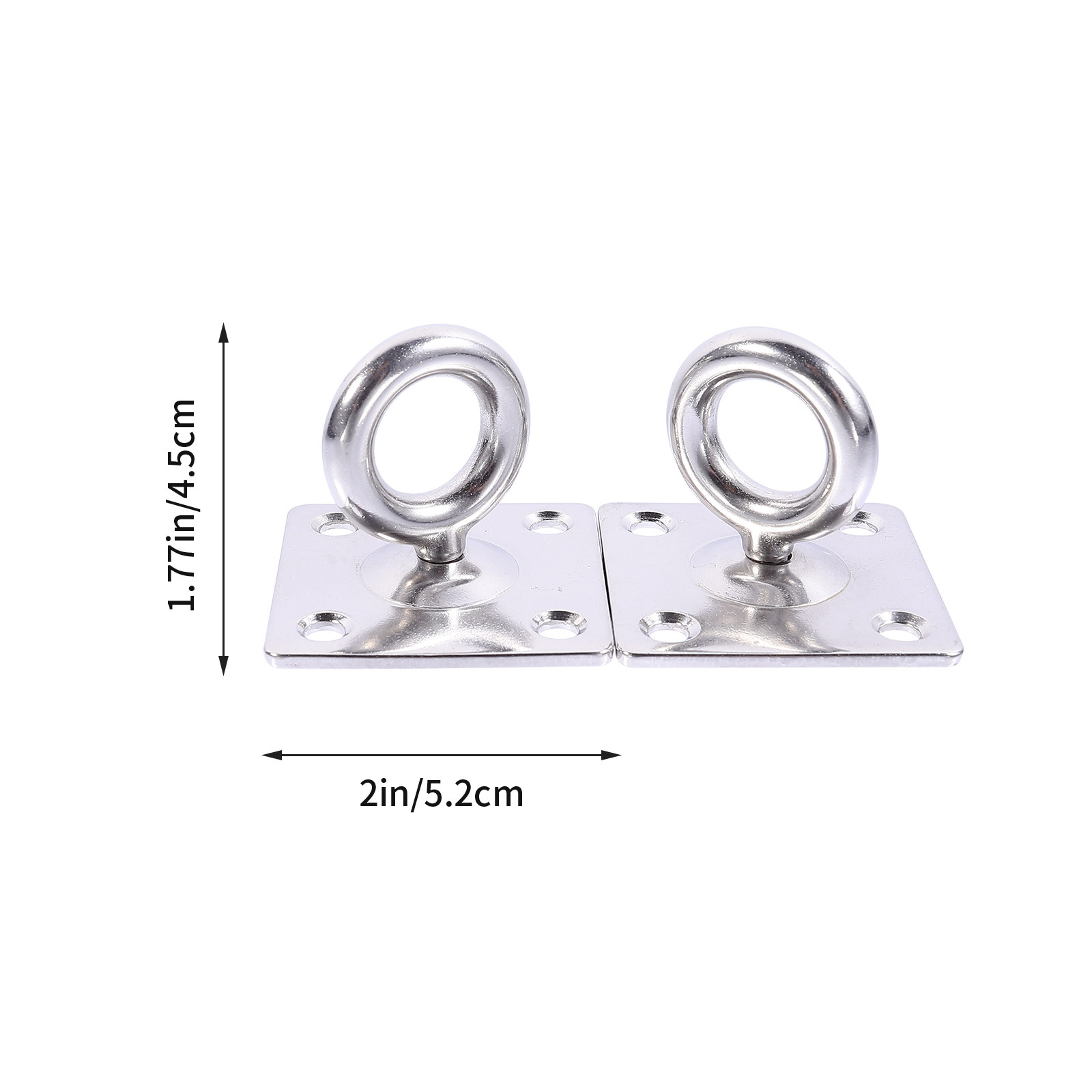 2Pcs Stainless Steel Suspensio - Gymnastic Ring ulasan dan harga