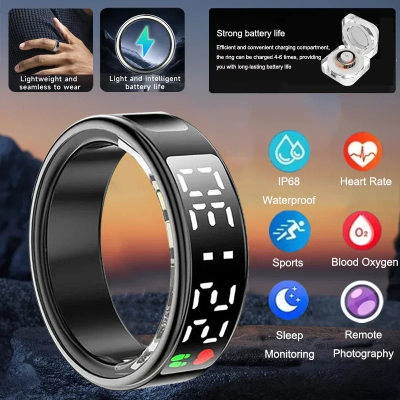 Smart Ring For Men Women Heart - Gymnastic Ring ulasan dan harga