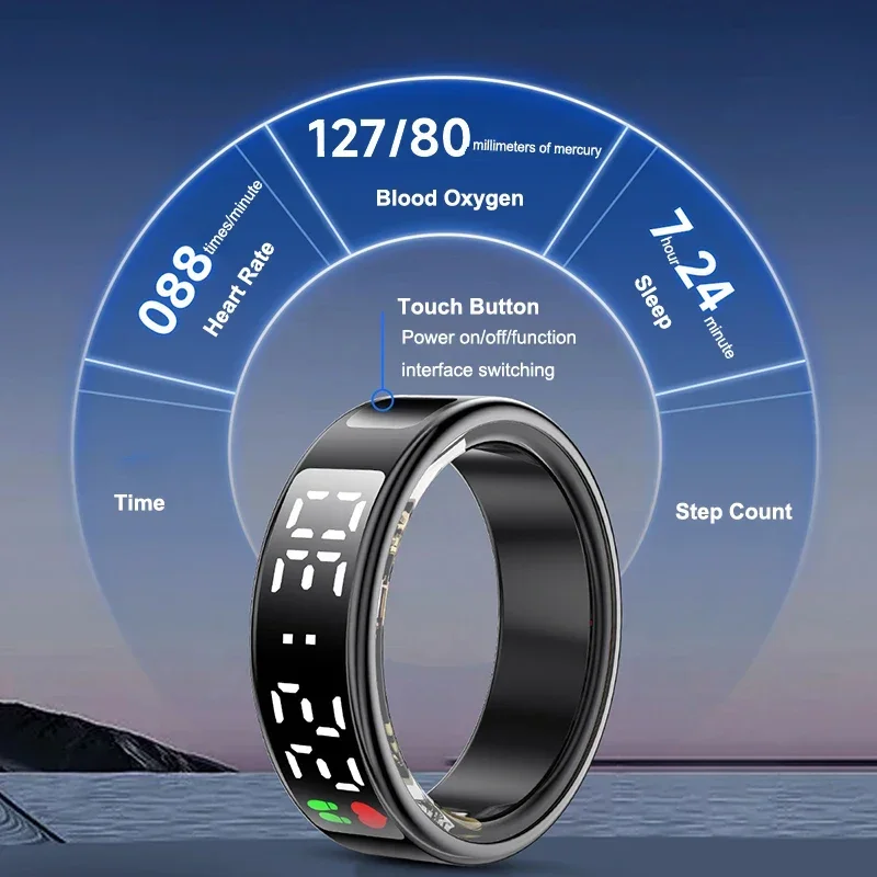 Smart Ring For Men Women Heart - Gymnastic Ring ulasan dan harga
