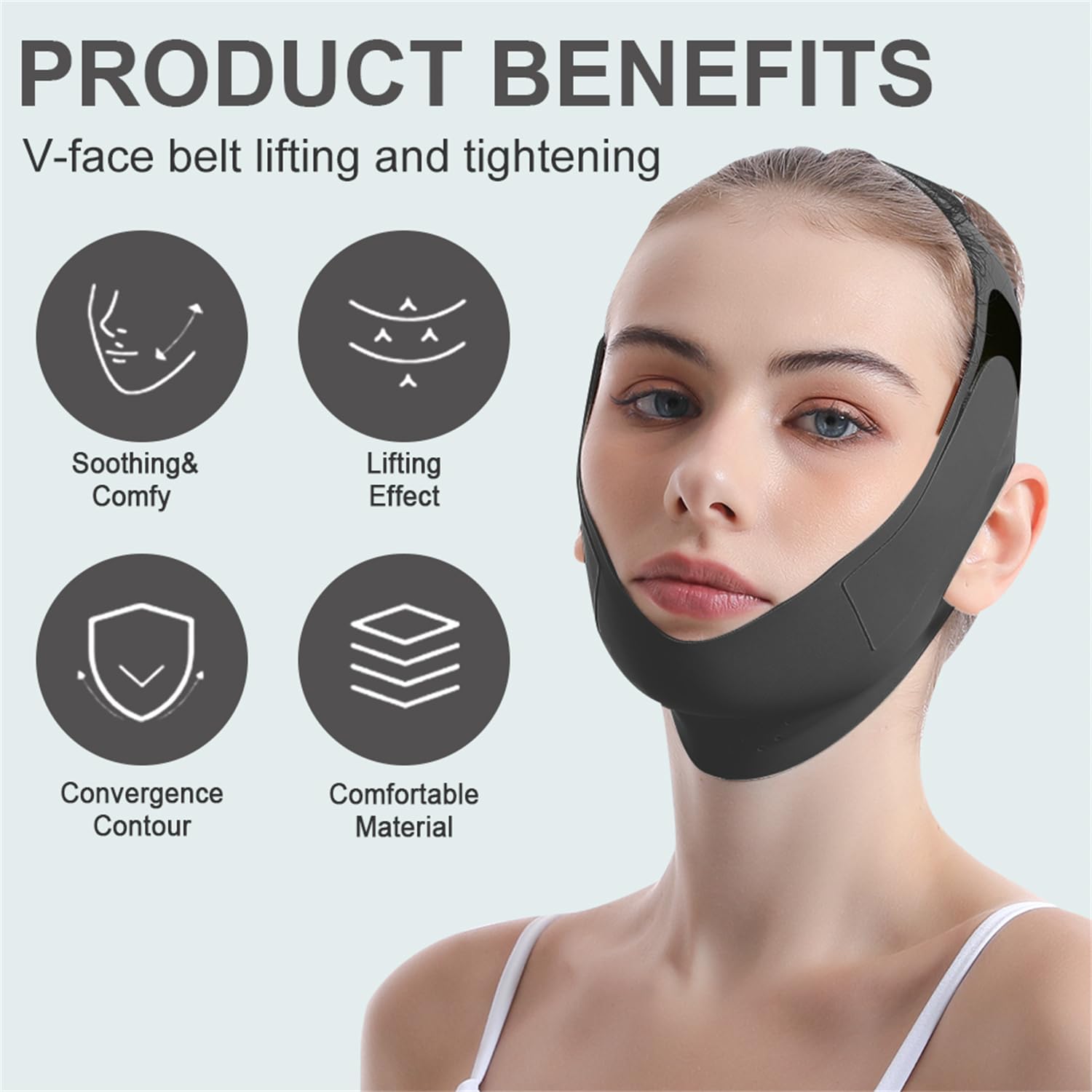 Face Lift Tape Chin Strap For  - Lifting Belt ulasan dan harga