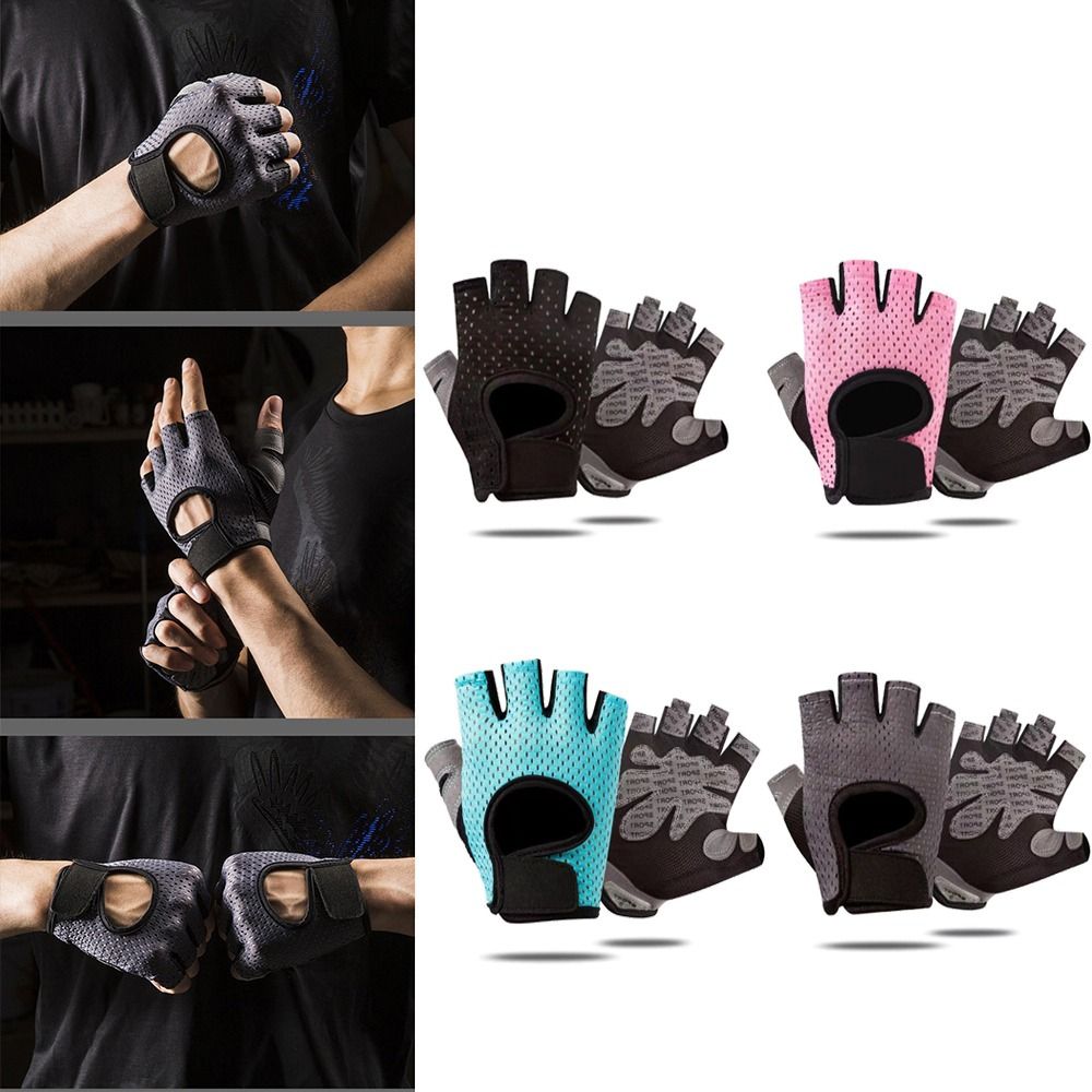 Breathable Weight Lifting Glov - Weightlifting Gloves ulasan dan harga