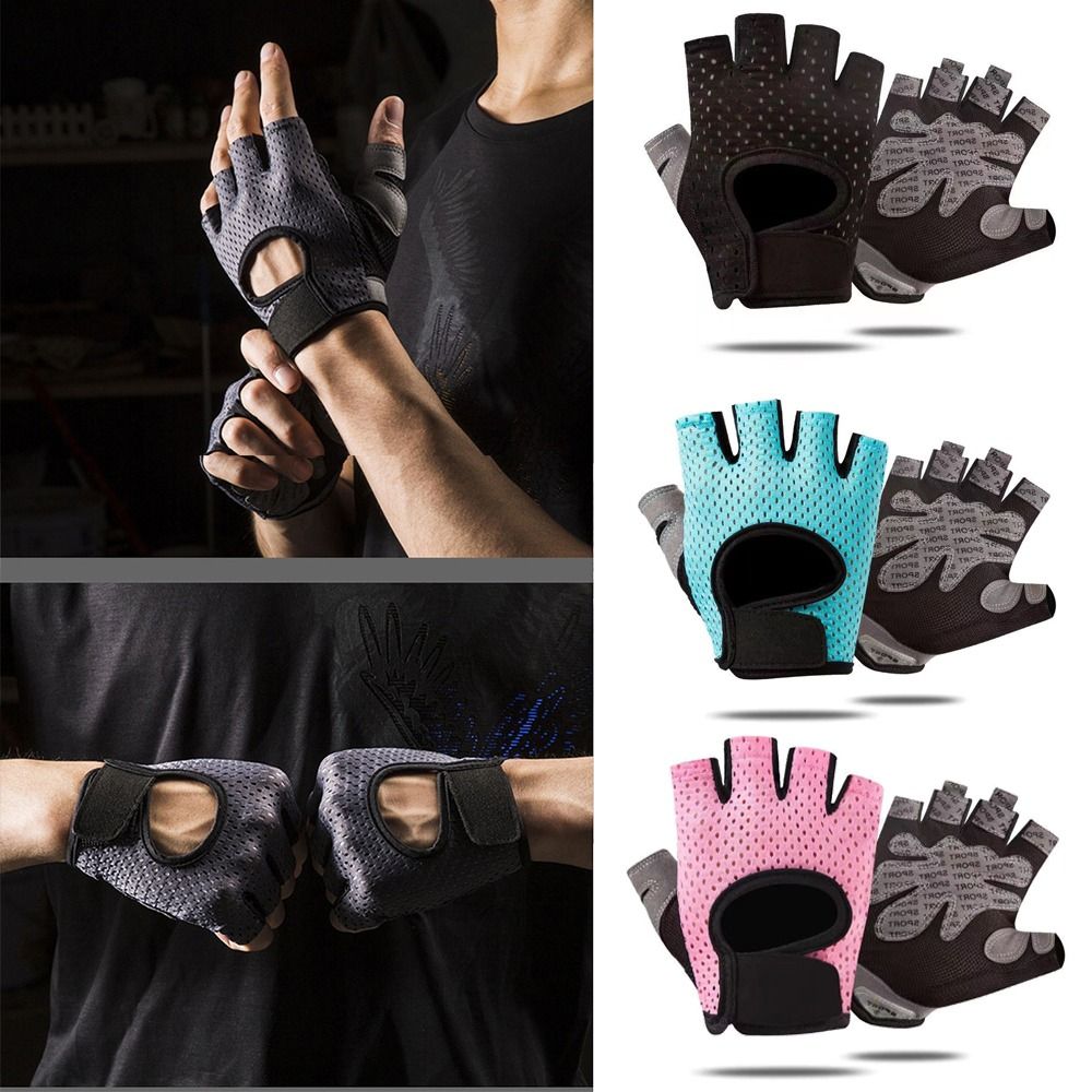 Breathable Weight Lifting Glov - Weightlifting Gloves ulasan dan harga