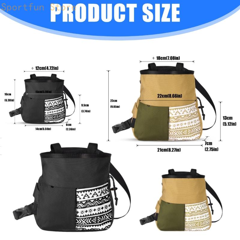 Oxford Cloth Bouldering Chalk  - Chalk Bag ulasan dan harga