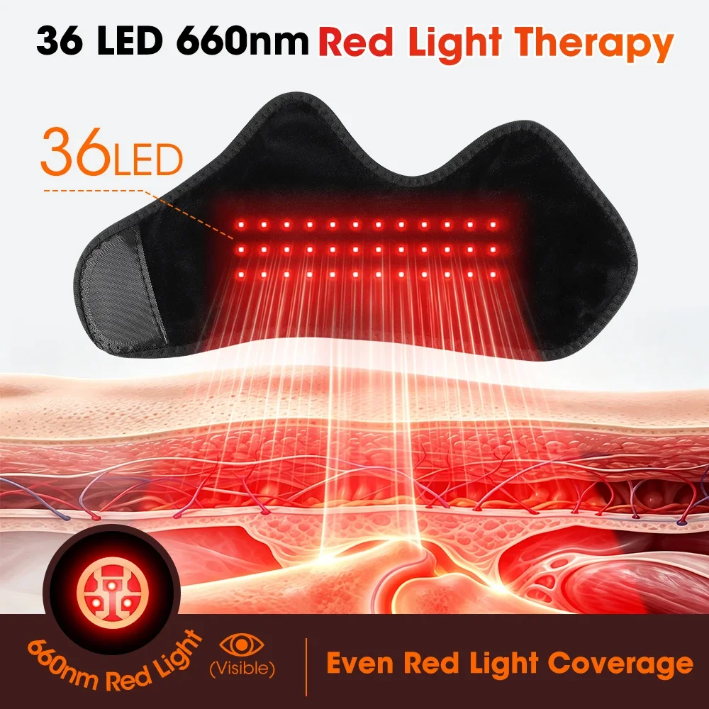 Heating Ankle Wrap with Red Li - Wrist Wraps ulasan dan harga