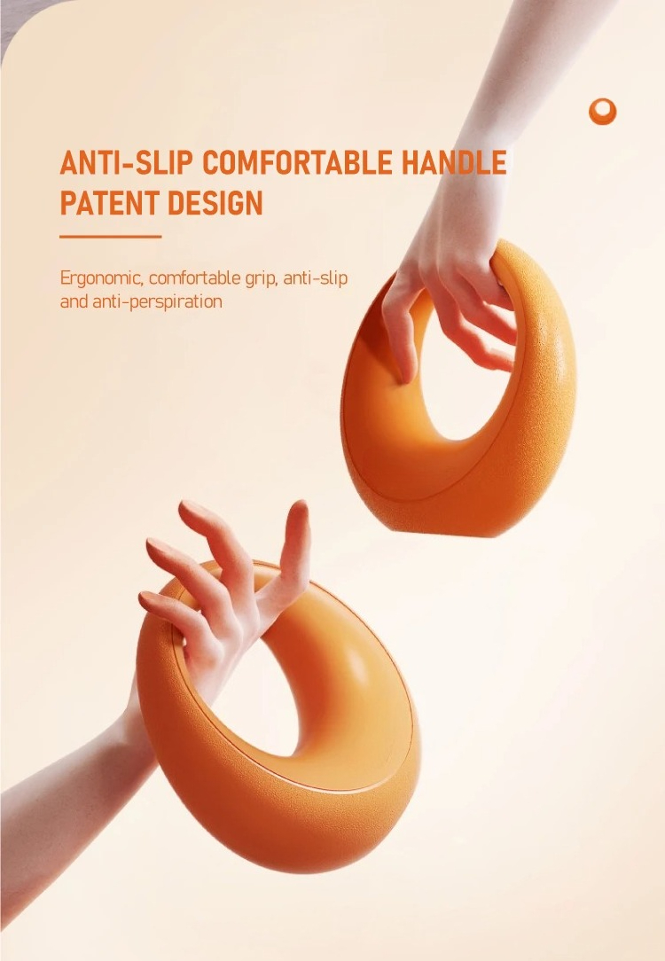Moon-Shaped Silicone Kettlebel - Kettlebell ulasan dan harga