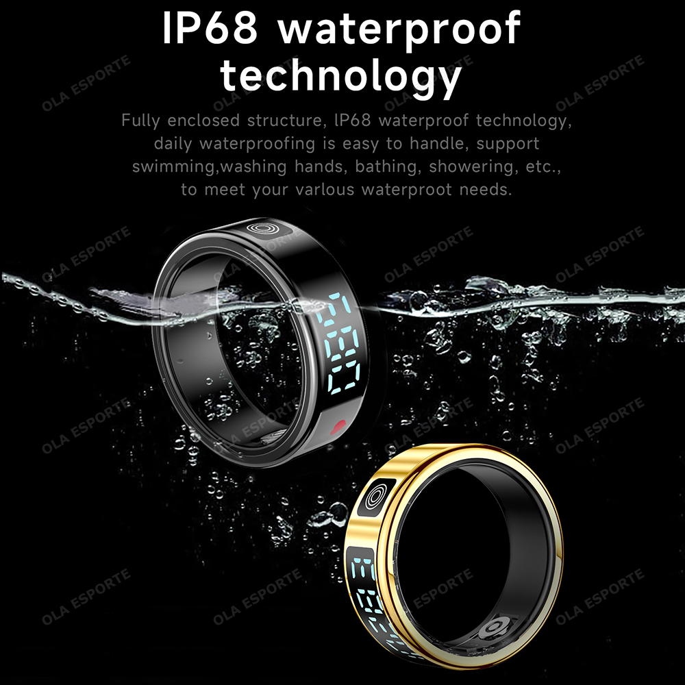 Smart Ring Digital Display Fit - Gymnastic Ring ulasan dan harga